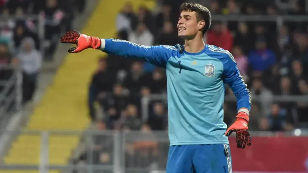 Kepa Arrizabalaga con la Selección de España / Getty