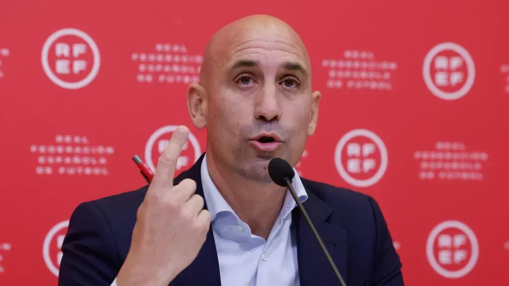 Luis Rubiales, presidente de la Federación Española de Fútbol