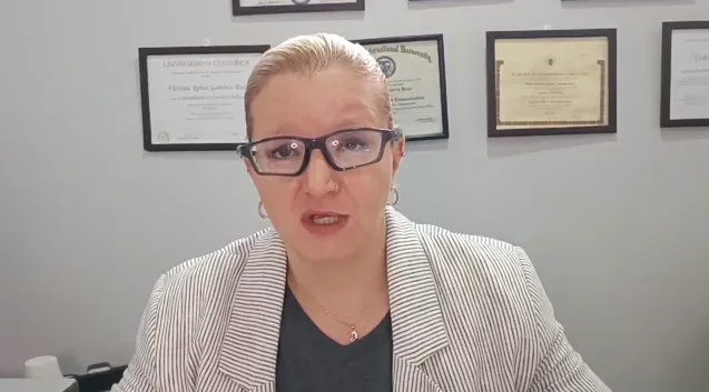 Vicky Ross, presidente de UNAFUT