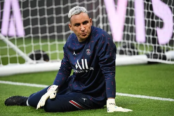 Keylor Navas con el PSG