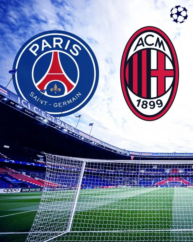PSG vs. Milan: toda la información para ver el partido