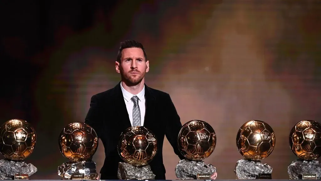 Lionel Messi en una nueva gala del Balón de Oro