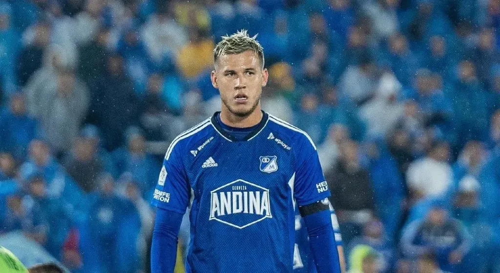 Juan Pablo Vargas con Millonarios