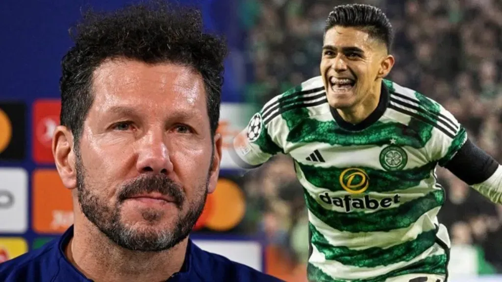 Diego Simeone habló del Celtic de Luis Palma