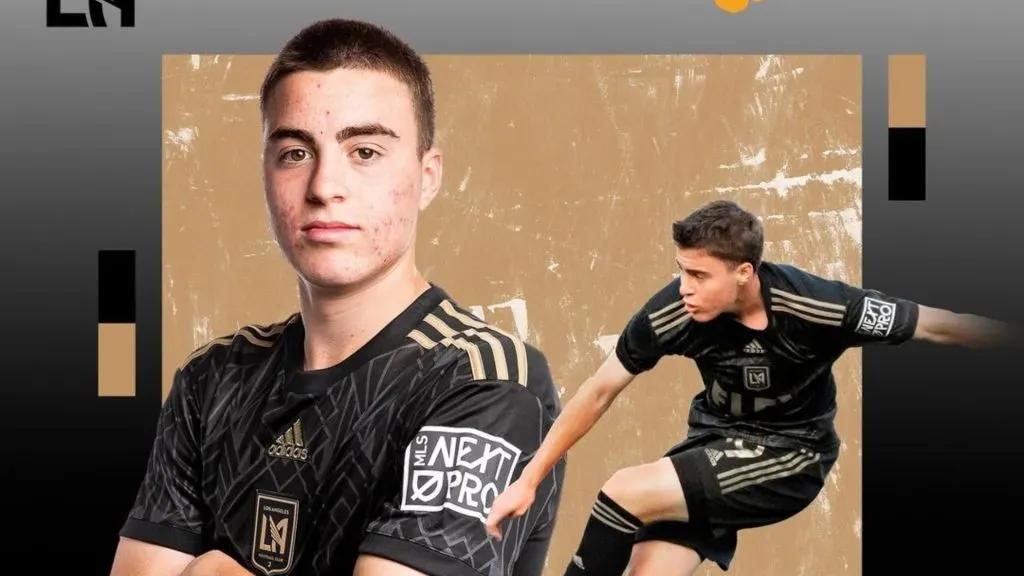 Matt Evans es una de las figuras del LAFC en la MLS Next Pro.