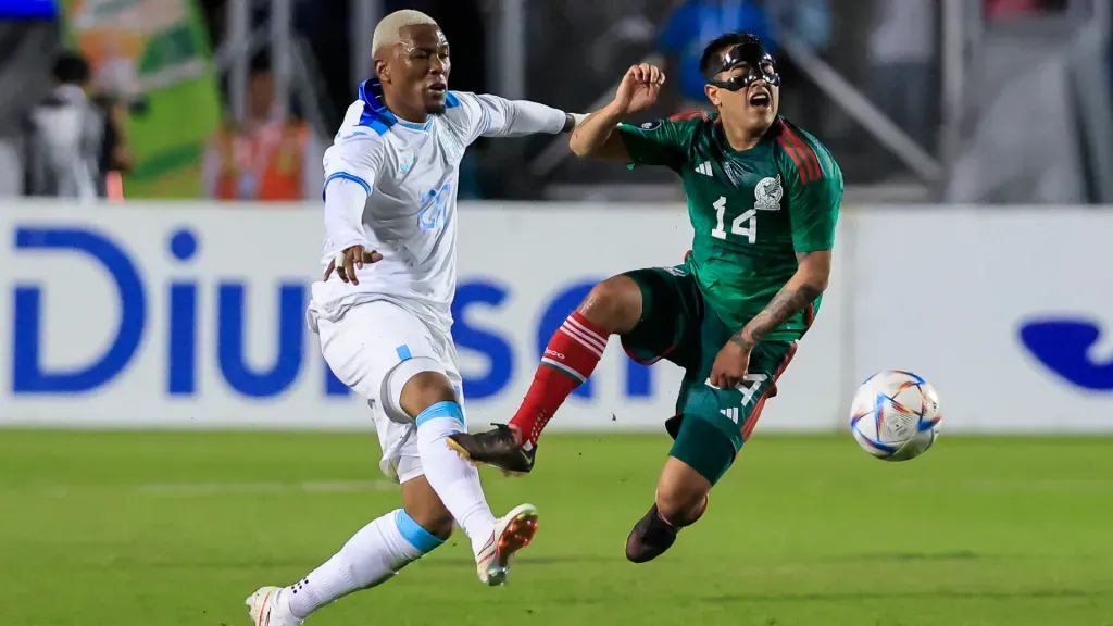 Honduras fue elliminado de la competencia por la selección mexicana