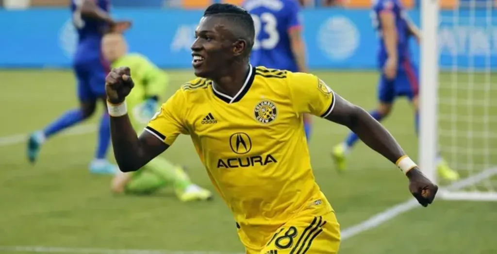 Luis Diaz con la camiseta del Columbus Crew – Kyle Robertson/ The Columbus Dispatch