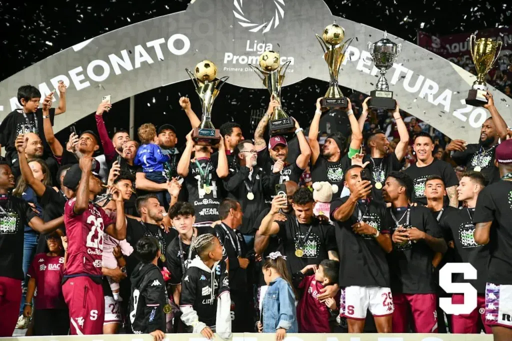 Saprissa se quedó con el Apertura 2023 de Costa Rica (Foto: Saprissa)