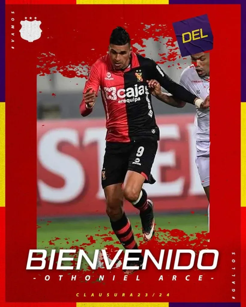 Othoniel Arce es nuevo jugador del San Pedro.