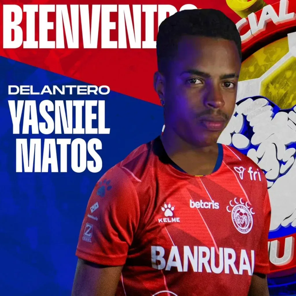 Yasnier Matos será nuevo jugador del Xelajú.