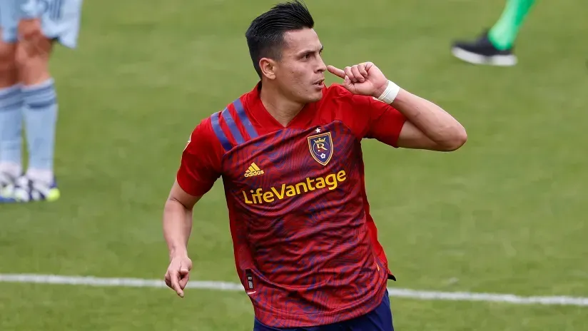 Rubio Rubín con el Real Salt Lake en la MLS