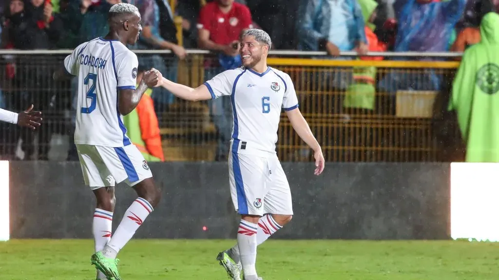 José Córdoba y Christian Martínez de Panama – John Duran/Getty Images