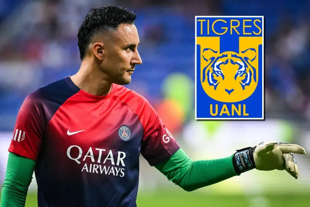 Keylor Navas es tentando por Tigres de México.