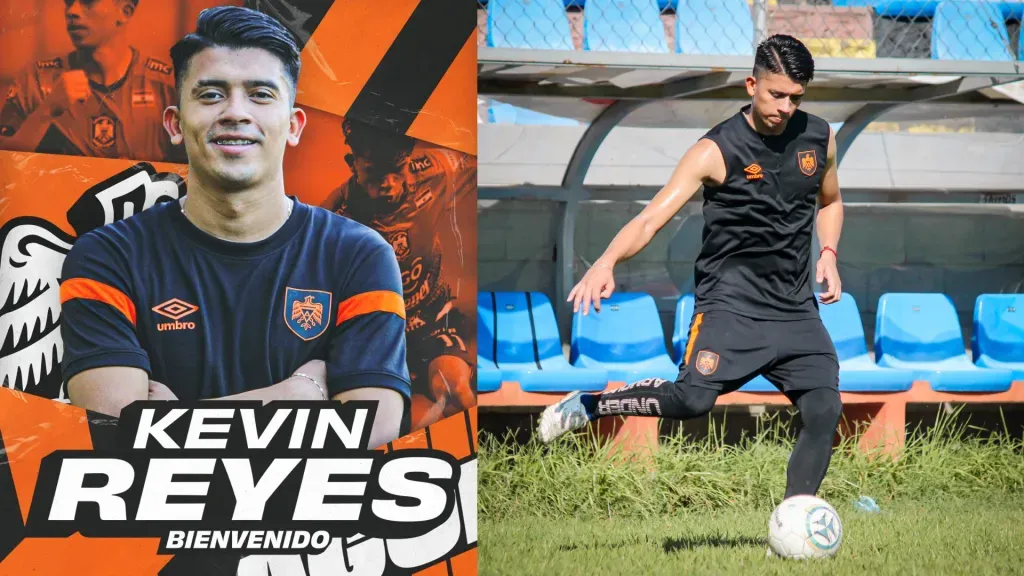 Kevi Reyes comenzó la puesta a punto con Águila para el Clausura 2024. (Fotos: CDA)