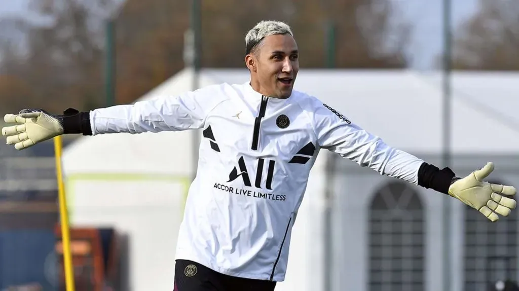 Keylor Navas con PSG
