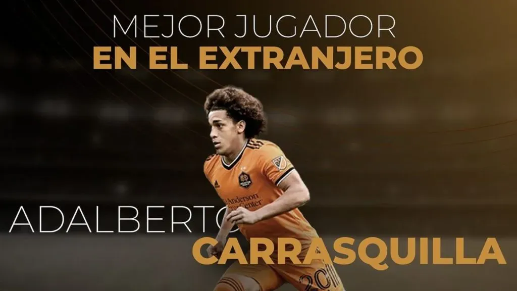 Adalberto Carrasquilla fue premiado como el mejor jugador panameño en el extranjero (Afutpa)