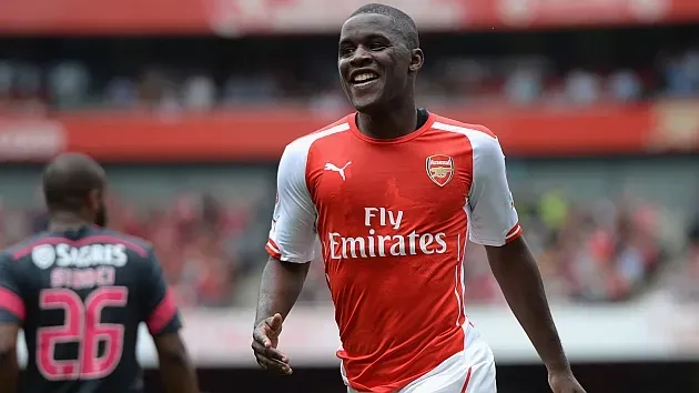 Joel Campbell en el Arsenal