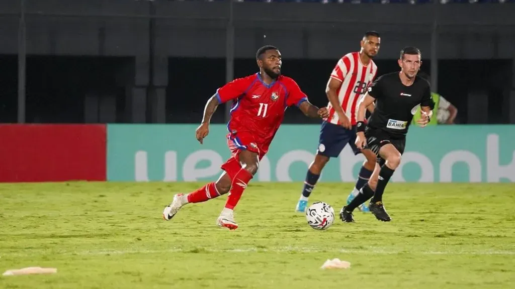 Ricardo Phillips en la selección nacional (Fepafut)