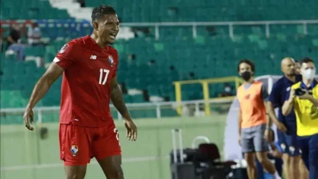 Catuy tras marcar su primer gol en selección nacional (Fepafut)