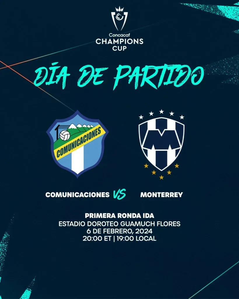 Comunicaciones vs Monterrey – Concachampions