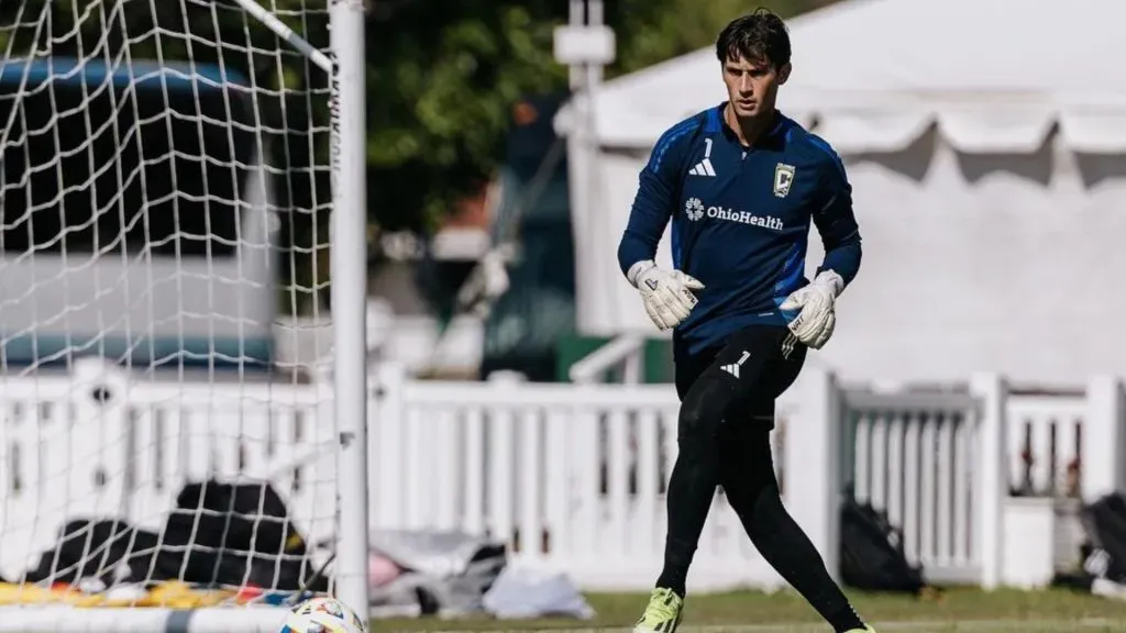 Nicholas Hagen no sumó minutos en el Columbus Crew. (Foto: Instagram)