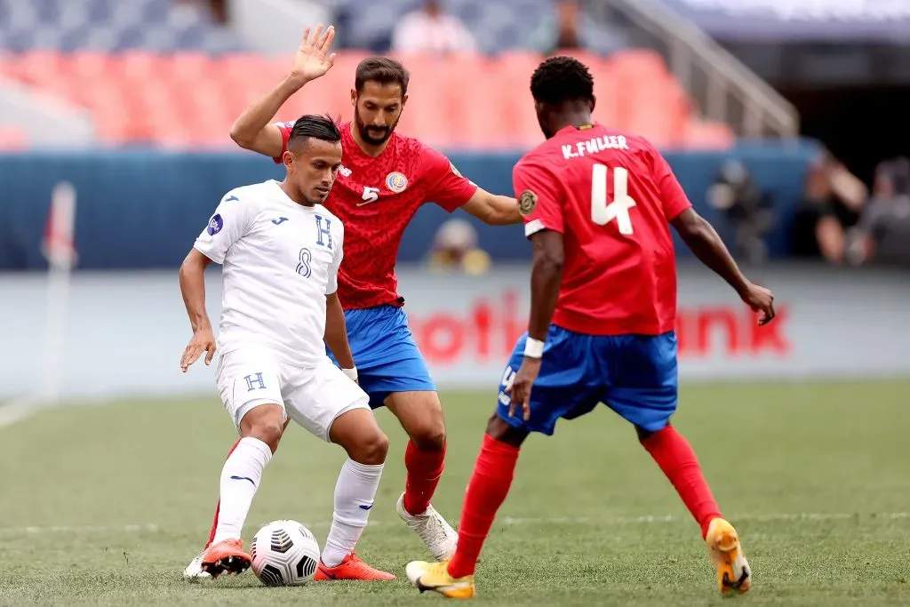 Costa Rica y Honduras se cruzan por el boleto para jugar la Copa América 2024. (Foto: Getty Images)