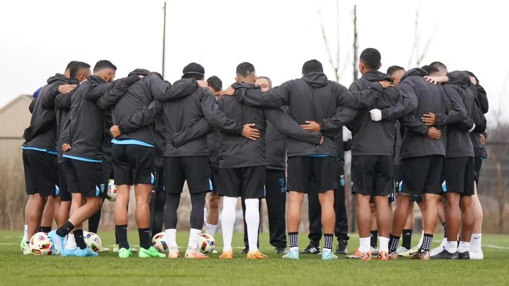 Guatemala se prepara para enfrentar a Ecuador hoy. (Foto: Fedefut)