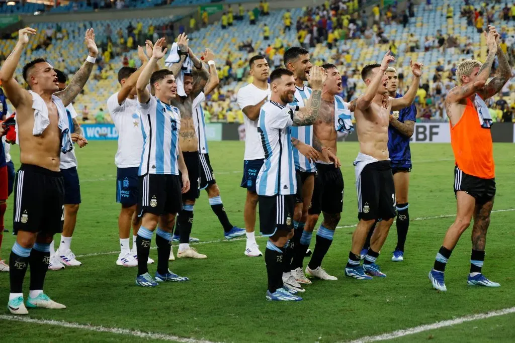 Argentina irá con lo mejor que tiene al duelo contra El Salvador.(Photo by Wagner Meier/Getty Images)