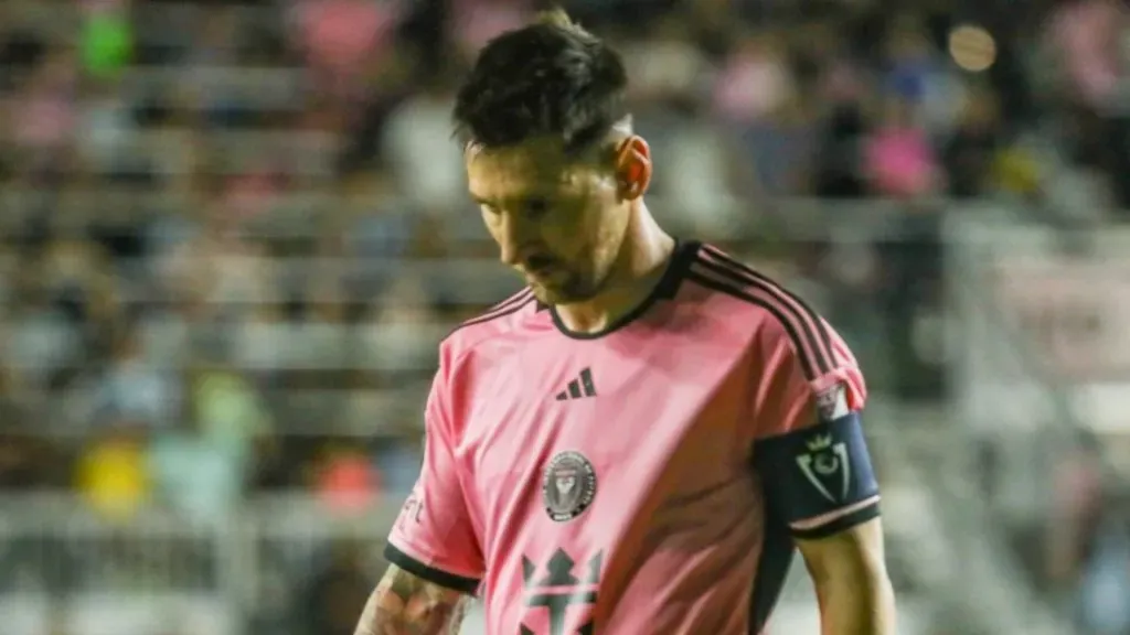 Lionel Messi se lesionó jugando en el Inter Miami. (Foto: Getty Images)