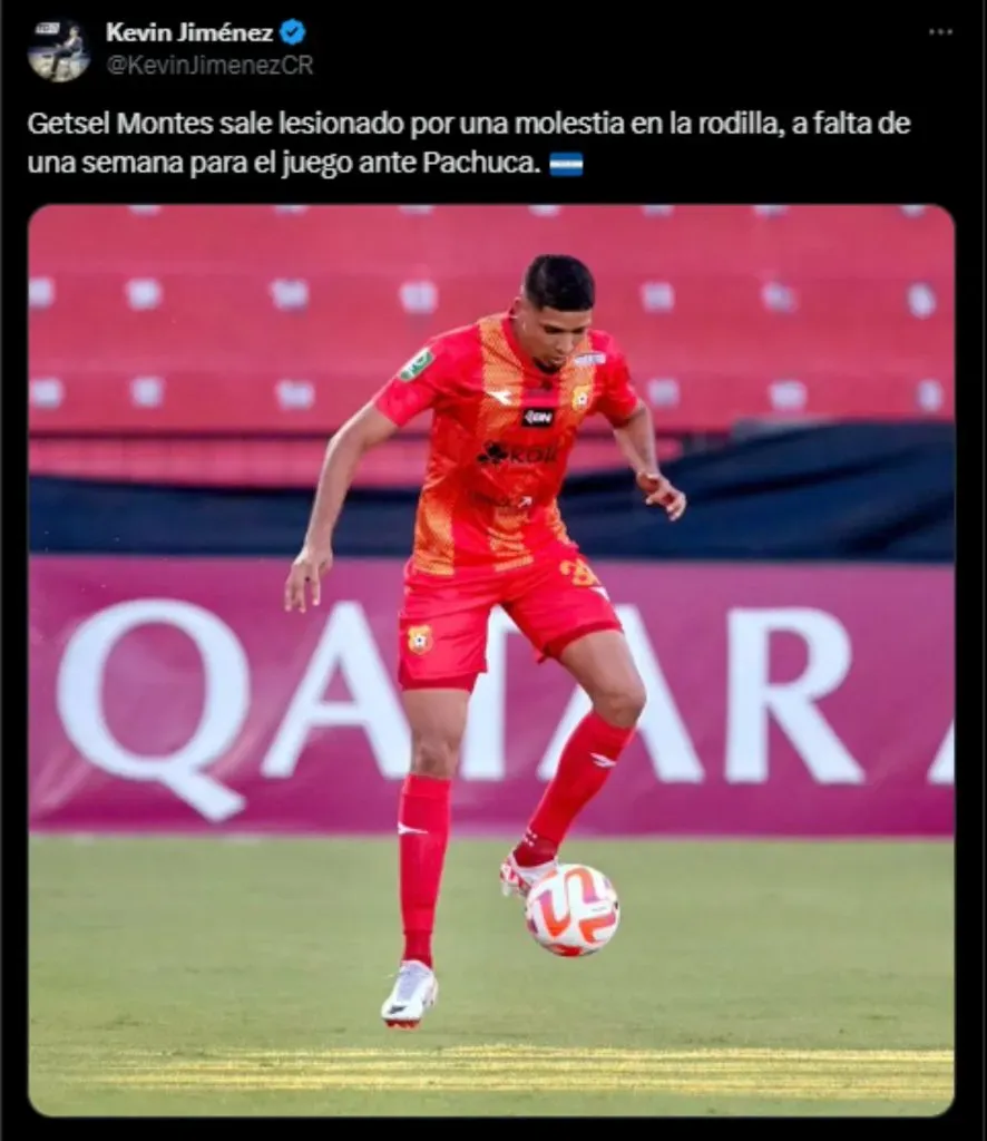 Getsel Montes se lesionó la rodilla en el último juego de Herediano. (Foto: Getty Images)