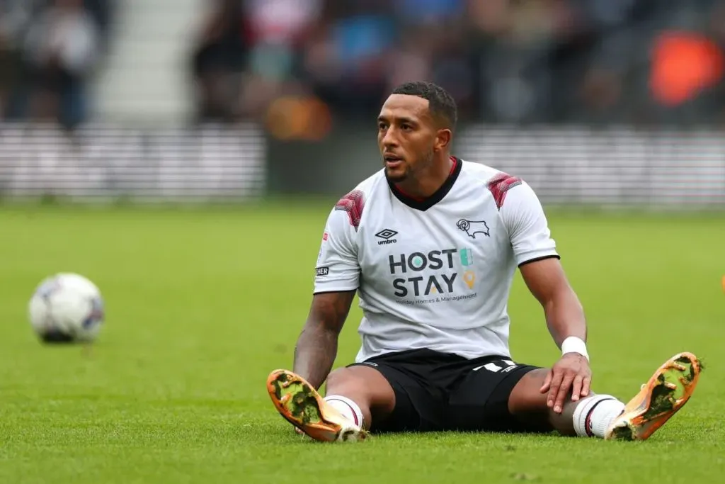 Nathaniel Méndez-Laing  con el Derby County
