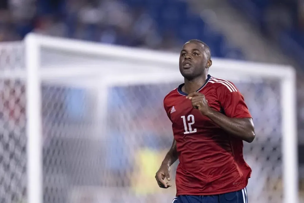 Joel Campbell con la Selección de Costa Rica