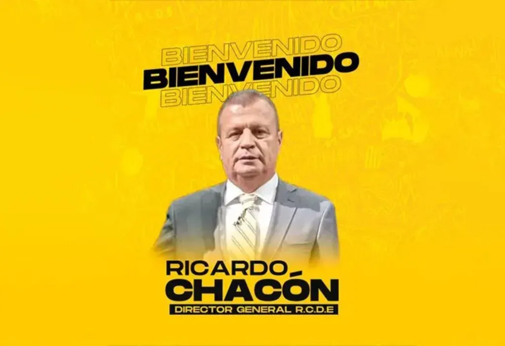 Ricardo Chacón ya fue presentado en Real España. (Foto: X)