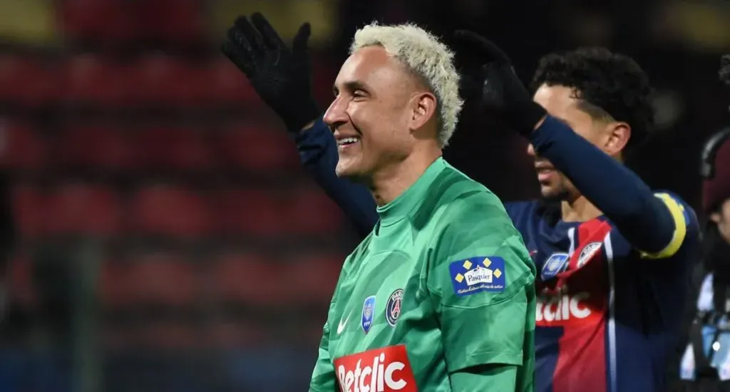 Keylor Navas con PSG