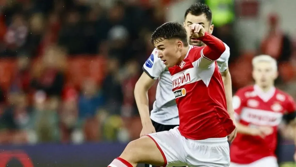 Manfred Ugalde es la estrella del Spartak de Moscú. (Foto: Instagram)