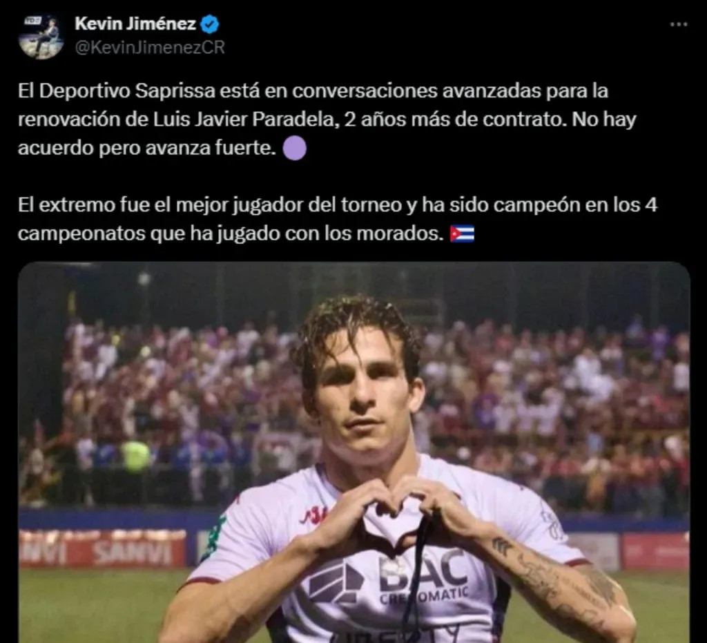 Luis Paradela negocia su continuidad con directivos del Sarpissa. (Foto: Luis Paradela)