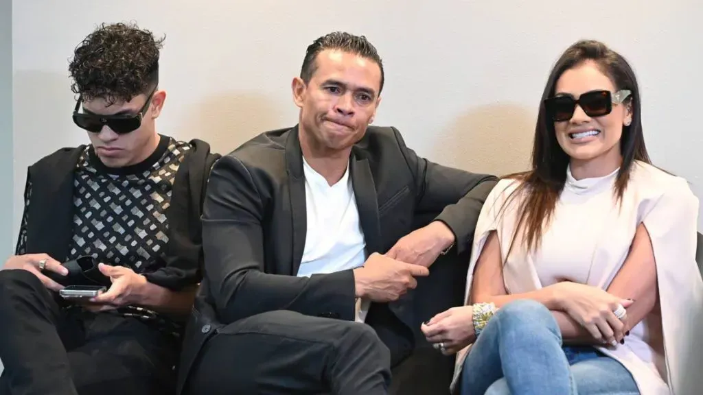 La familia Centeno en la presentanción de Paté en Herediano. (Foto: La Teja)