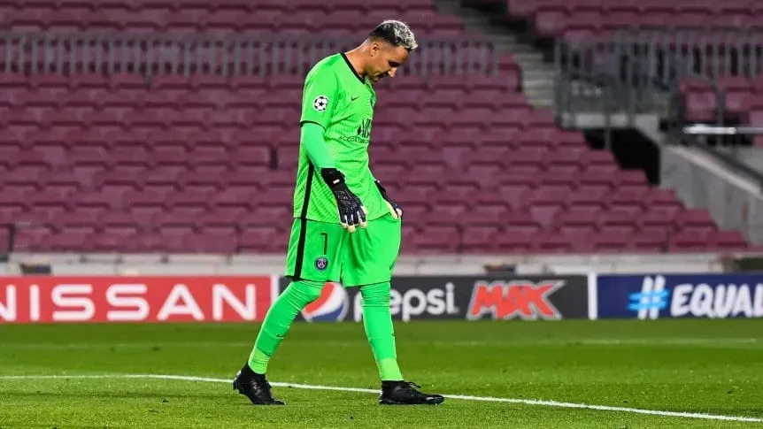 Keylor Navas con PSG