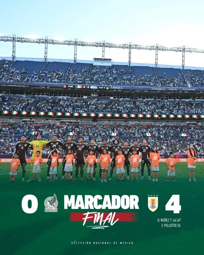 Selección México / Redes