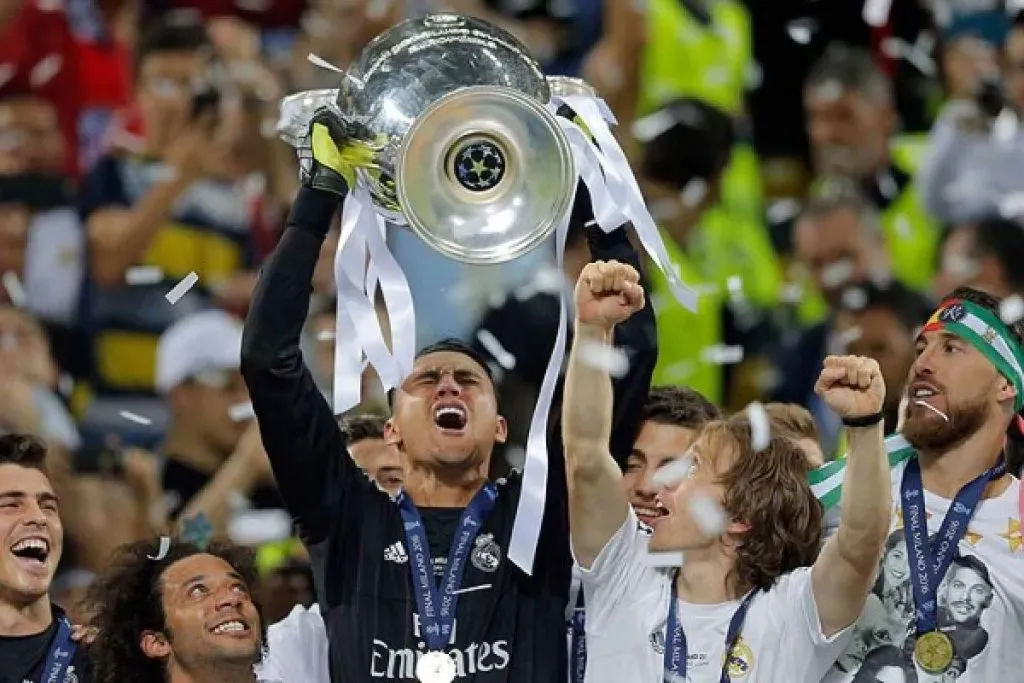 Keylor Navas con Real Madrid
