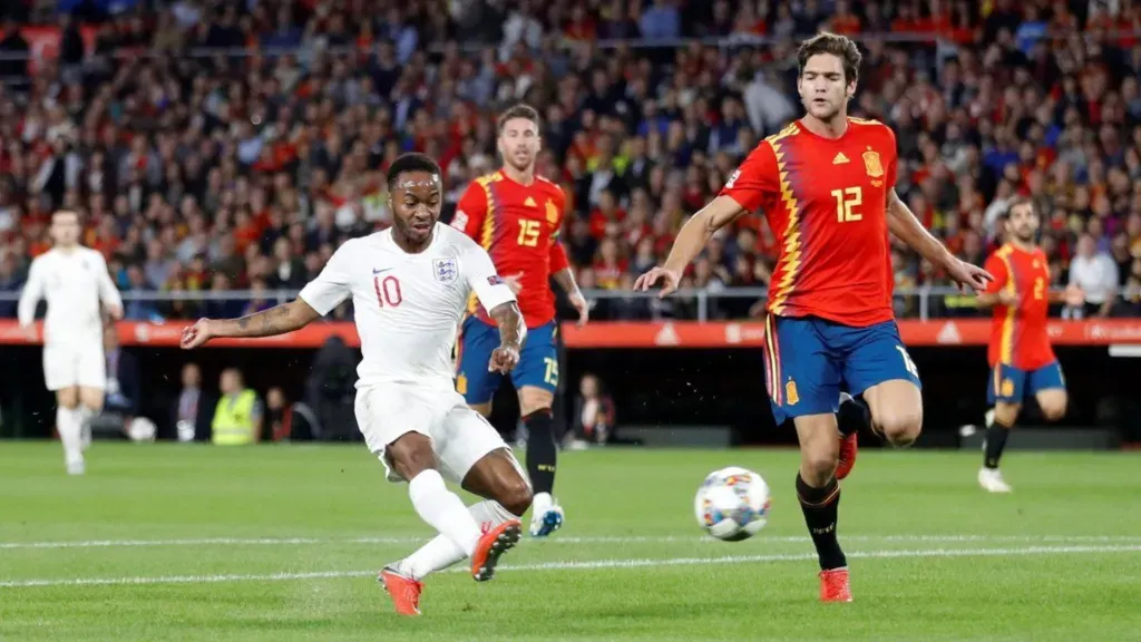 El último partido entre ambas selecciones se jugó el 15 de octubre de 2018, por la fase de grupos de la Nations League, y lo ganó Inglaterra 3-2.