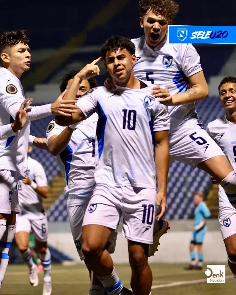 Nicaragua goleó, pero no fue suficiente (Foto: Selección Nicaragua).