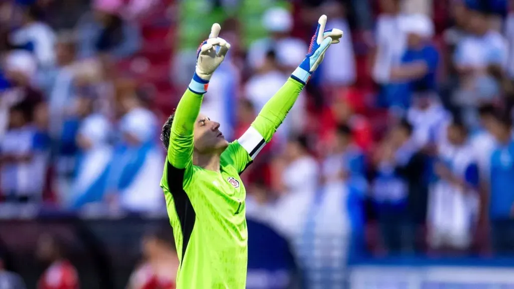Keylor Navas atajó en marzo su último partido con Costa Rica ante Argentina. (IMAGO)