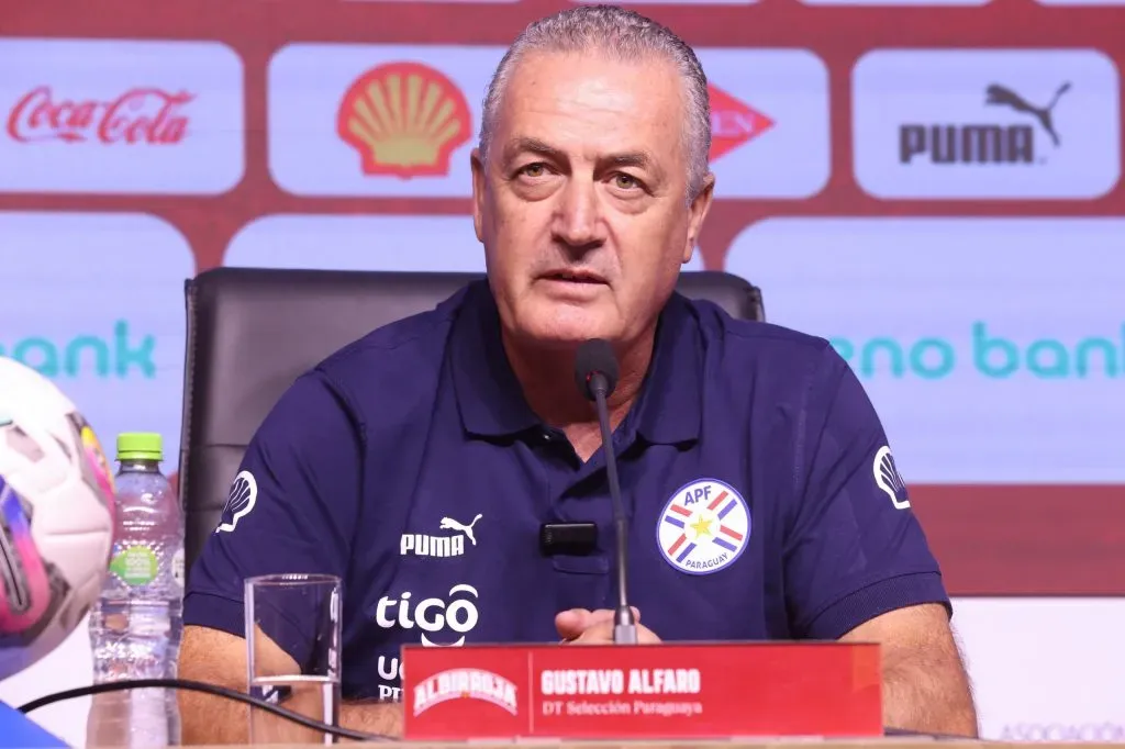 Gustavo Alfaro – Selección Paraguay
