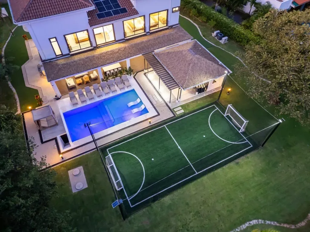 Una vista aérea de Hacienda Pinilla (Instagram).