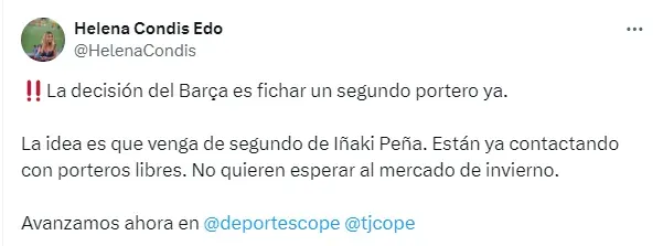 El tema es candente en la Ciudad Condal. (Twitter)
