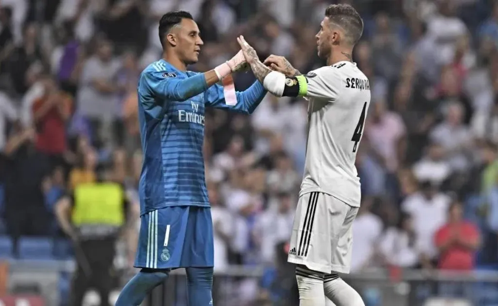 En el Merengue fue donde mejor les fue tanto a Navas como a Ramos. (IMAGO)