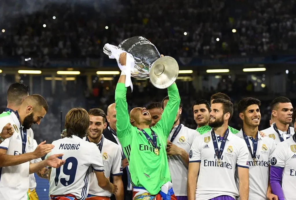 Keylor Navas con el Real Madrid / Getty