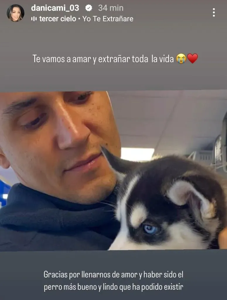 El dolor de la familia de Keylor Navas por esta pérdida. (Instagram)