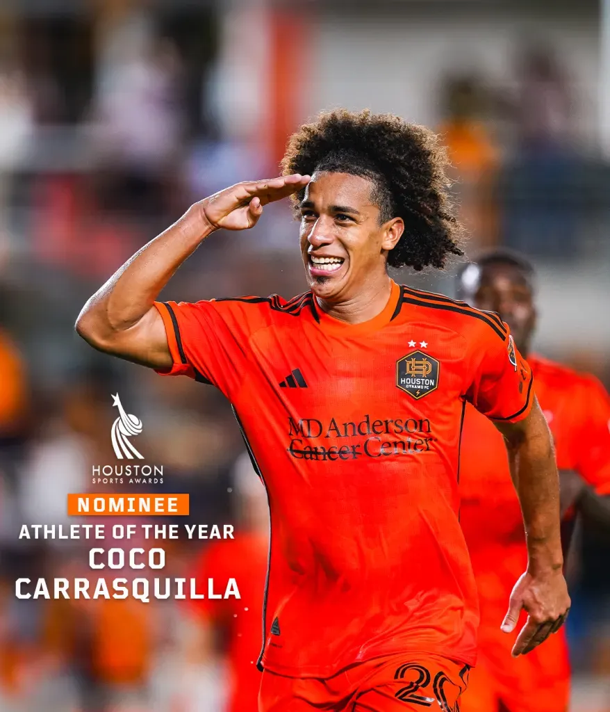 Carrasquilla, nominado a Atleta del Año en los premios Houston Sports Awards.